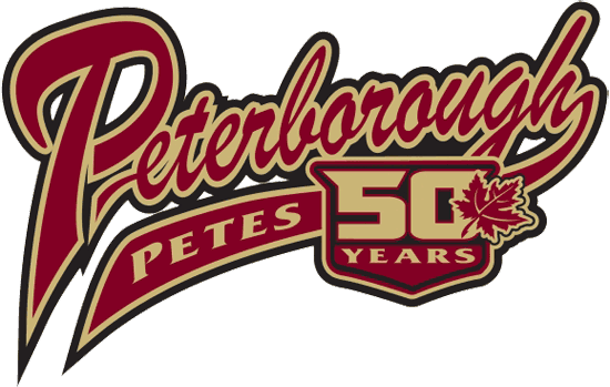Peterborough Petes 2006 Anniversary Logo iron on heat transfer